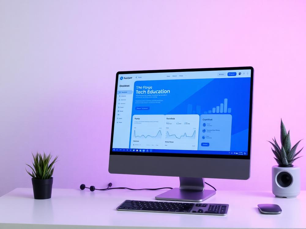 Skill Boost Tech technology & education website and AI automation case study by WebVortex